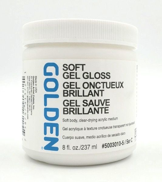 Soft Gel Gloss 237ml/8oz Golden