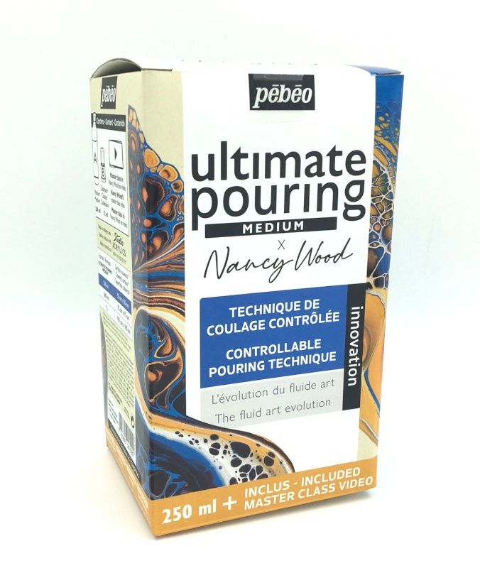 Ultimate pouring medium Nancy Wood 250 ml Pébéo