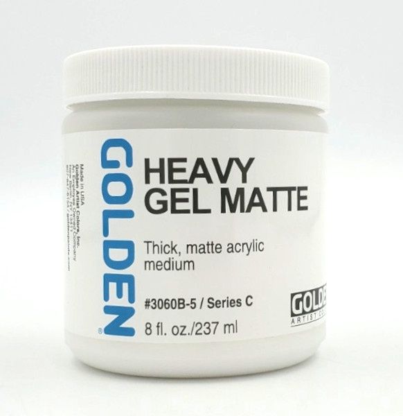 Heavy Gel Matte 237ml/8oz Golden