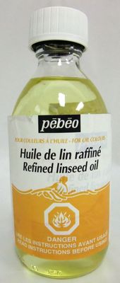 Huile de lin raffinée 245ml Pébéo