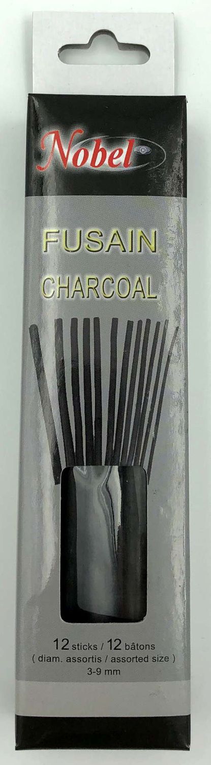 Charcoal Willow 12 sticks assorted size 3-9mm Nobel