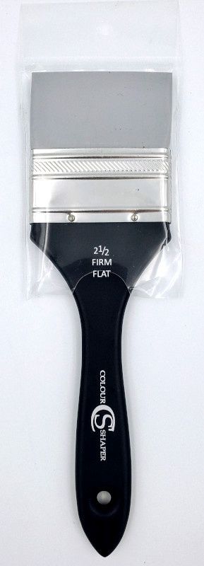 Pinceau large 2.5¨ plat en silicone