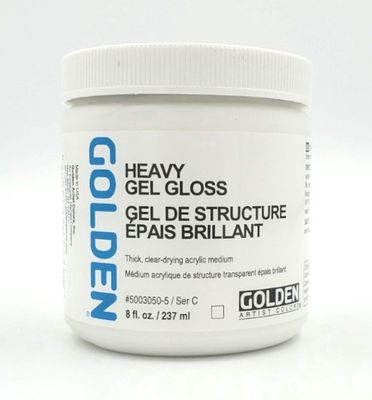 Gel de structure épais brillant (Heavy Gel Gloss) 237ml/8oz Golden