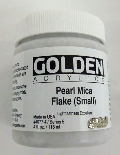 Mica Pearl Flakes Golden