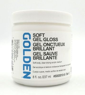 Gel onctueux brillant (Soft gel gloss) 237ml/8oz Golden