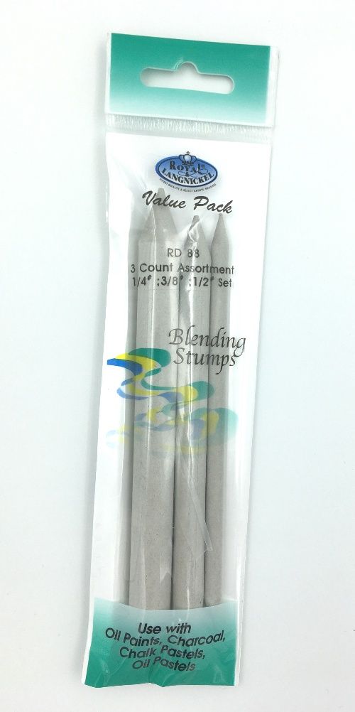 Ens. d'estompes (3) Royal & Langnickel