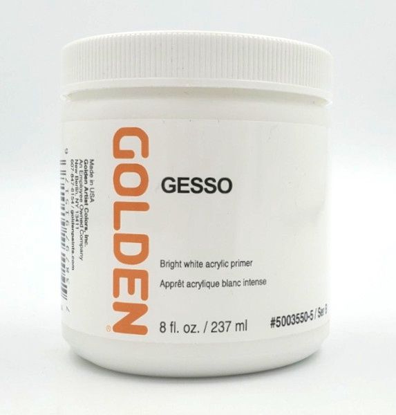 Gesso (White) Golden 8oz/237ml