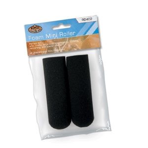 4" Black Foam Mini Roller Set Royal & Langnickel