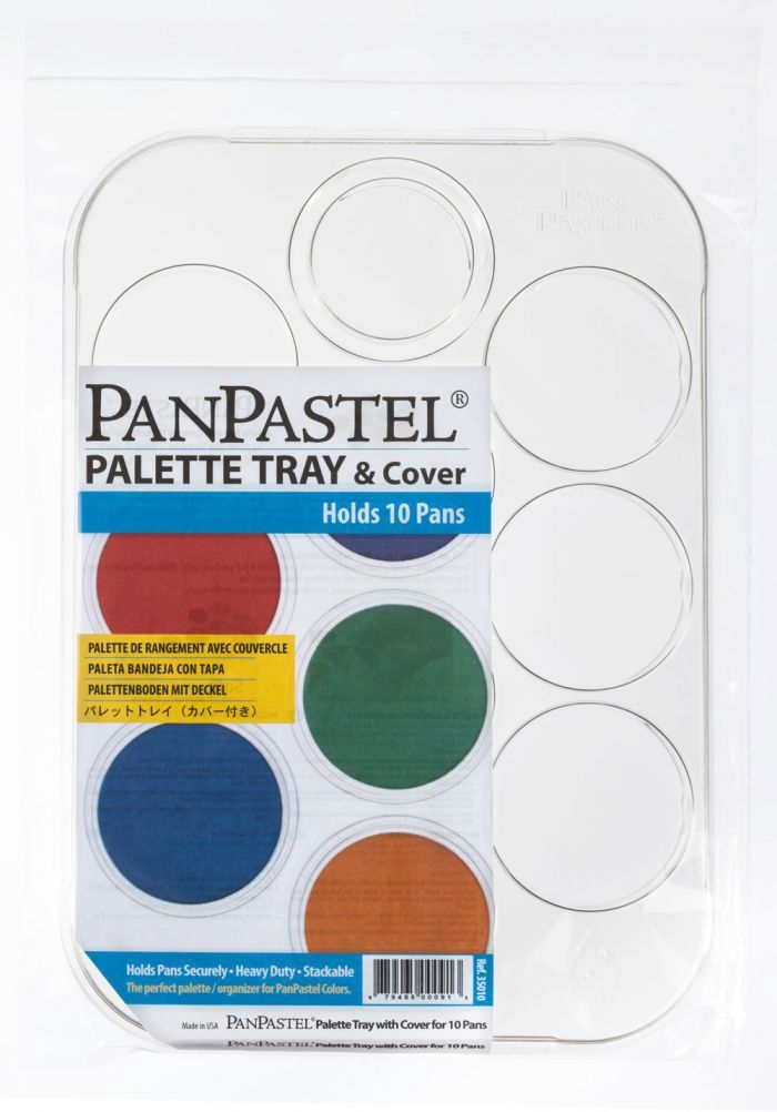 10 Colour Empty Palette Tray PanPastel
