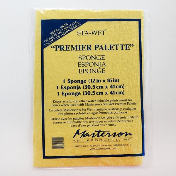 Remplacement 1 éponge 12"x16" Sta-Wet