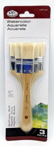 Watercolor Flat brush set RYRART-100 Royal Langnickel