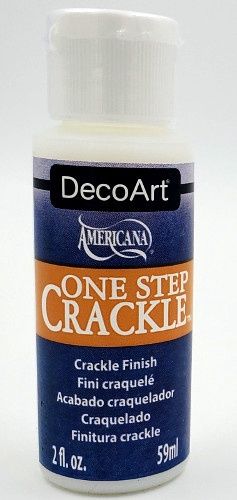 One step crakle 2oz DecoArt