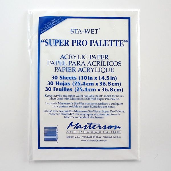 Sta-Wet pro paper palette 10"x14"