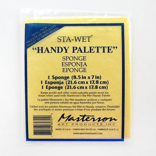 Remplacement 1 éponge 8-1/2"x7" Sta-Wet