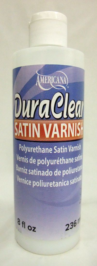 Varnish Satin DuraClear 8oz DecoArt