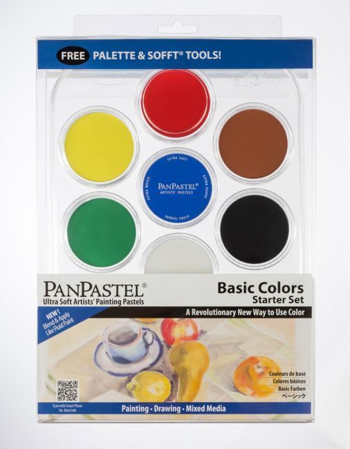 PanPastel 7 Colour Painting Starter Set Pure colours