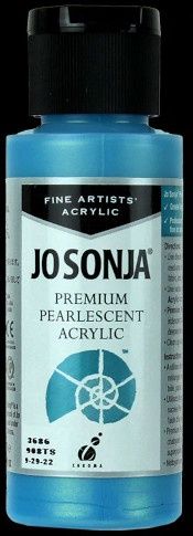 Acrylique nacrée de qualité supérieure - Bleu 2oz Jo Sonja's