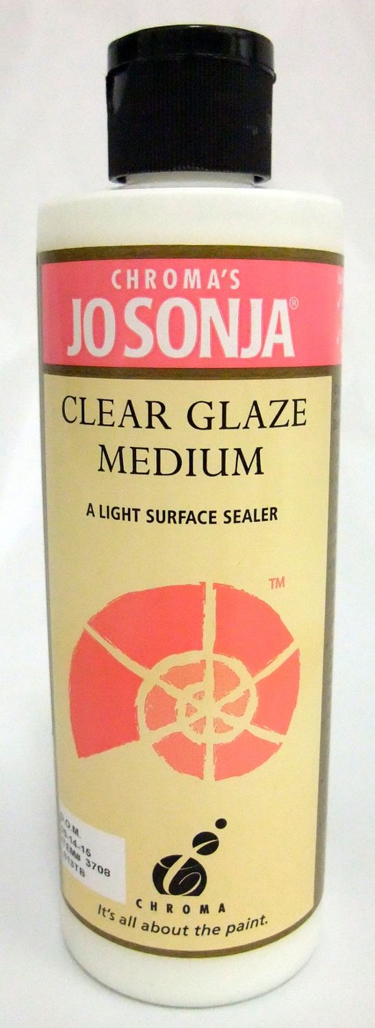 Clear Glaze Medium 8oz Jo Sonja's