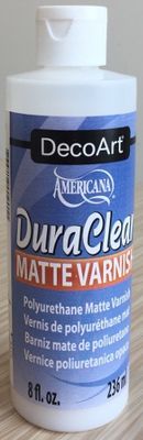 Vernis mat DuraClear 8oz DecoArt