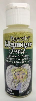 Paillettes à saupoudrer or DecoArt