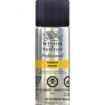 Fixatif aérosol pastel, crayon et fusain 295g Winsor Newton