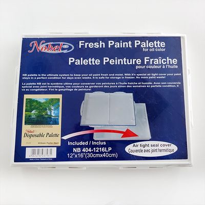 Palette + tablette jetable 12x16 Nobel