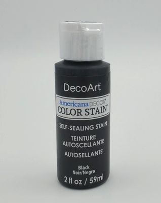 Teinture autoscellante Noir 8oz ADCS01 Americana DECOR DecoArt