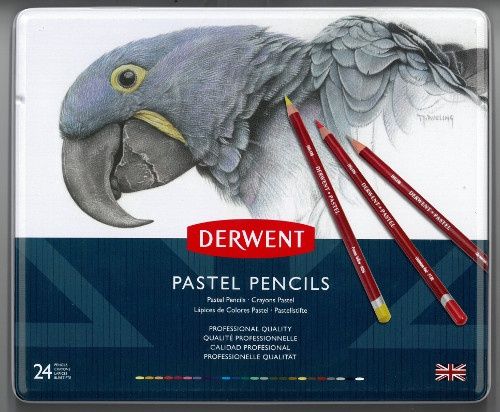 Coffret de 24 crayons Pastel Derwent
