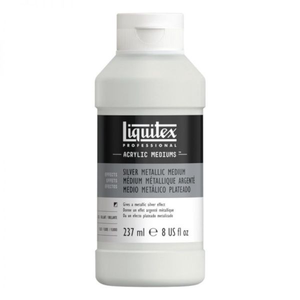 Médium argent métallique 237ml Liquitex