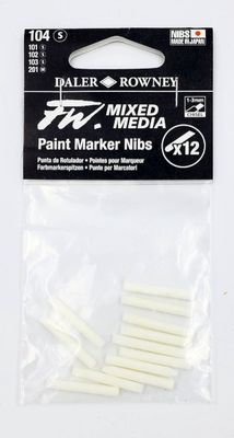 Ens. de pointe pour marqueur FW no 104 (12) chisel 1-3MM
