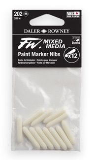 FW marker nib set no 202 (12) round 2-4MM