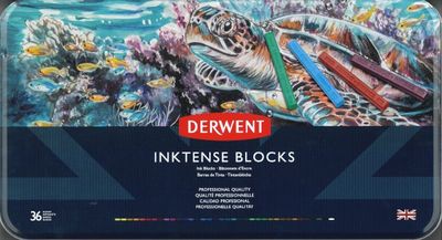 Coffret 36 blocs Inktense Derwent