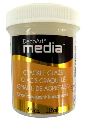 Glacis craquelé 4oz DecoArt Media