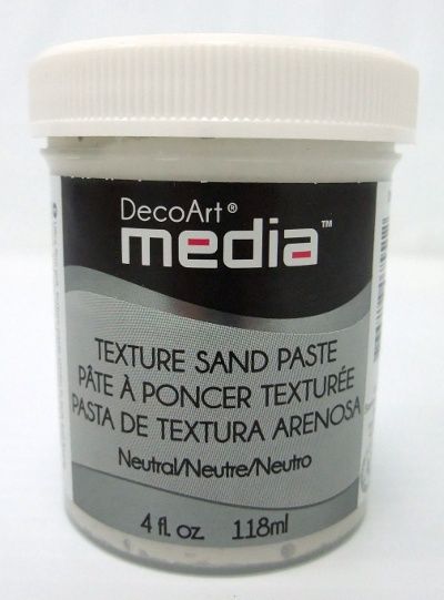 Texture Paste sand neutral 4oz Media DecoArt