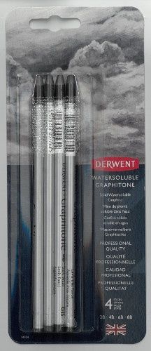 Graphitone Pencils Pack (4 hardeness) Derwent
