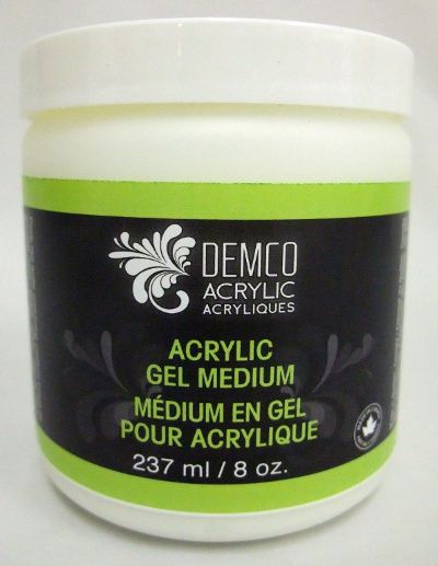 Gel Medium gloss 237ml 8oz Demco