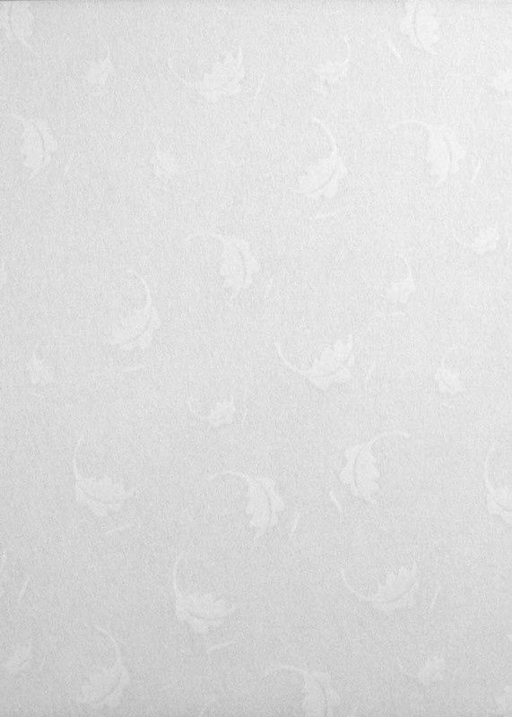 Feuilles d'ino Blanc (Ino leaves) 21"x31"