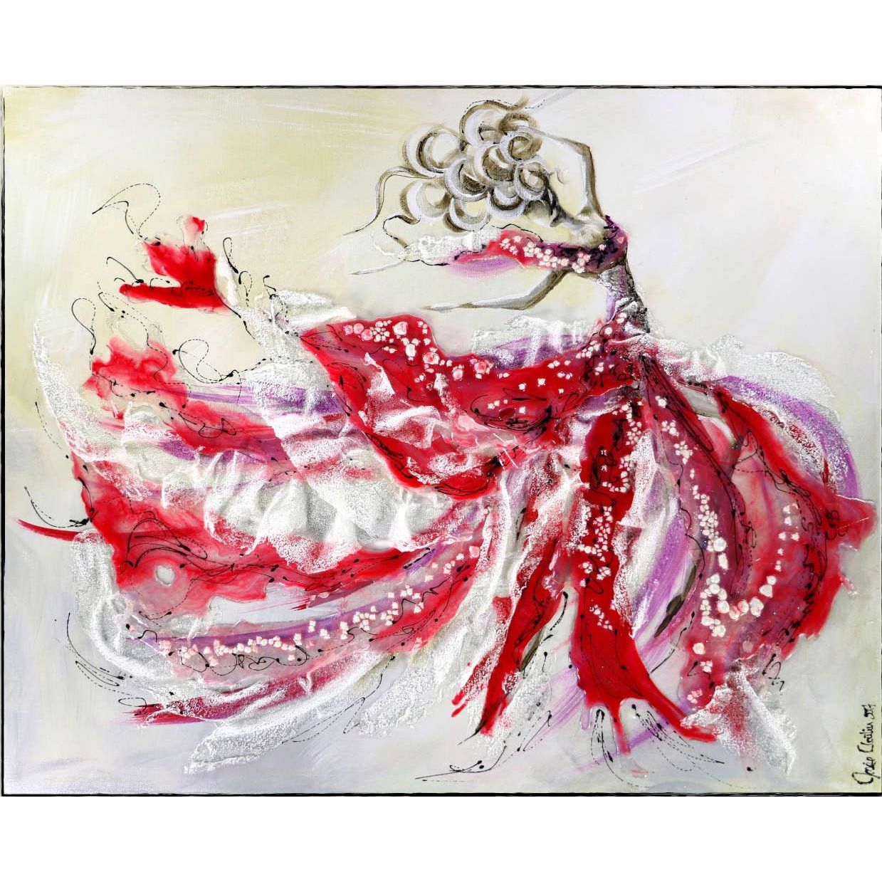 Painting Comme une reine