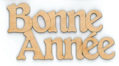 Bonne Année-6po de long