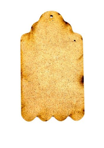 Étiquette ondulée petite T-011-027