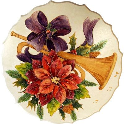 Plateau tournant Poinsettia