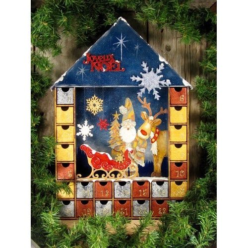 Maison de l'avent Noël approche