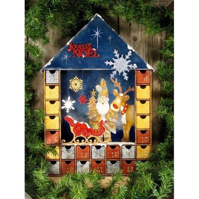Maison de l'avent Noël approche