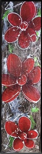 Tableau Trio de petites rouges