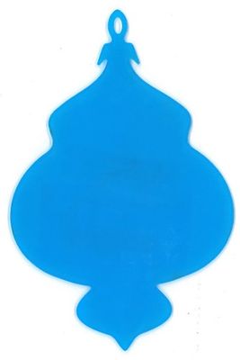 Boule 2 bosses plexiglass clair 5"