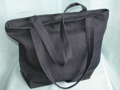 Sac fourre-tout denim D-TOUT-G