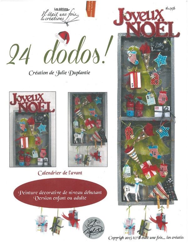 24 Dodos calendrier de l'avent-JD (Français)