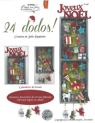 24 Dodos calendrier de l'avent-JD (French) 24 Dodos calendrier de l'avent-JD (French)