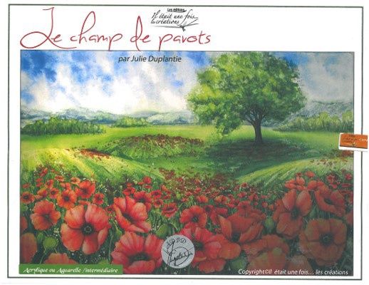 Le champ de pavots-JD (French)