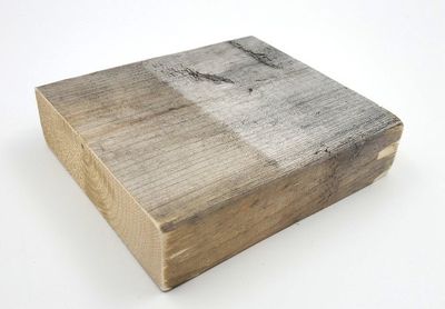 Block wooden base 1.5"x5.5"x6" for Powertex sculpture